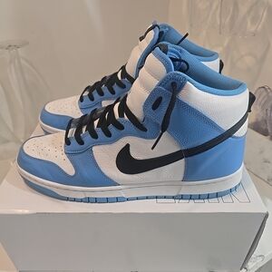Nike Dunk High Custom By You UNC Men's Size 13 Pre-owned